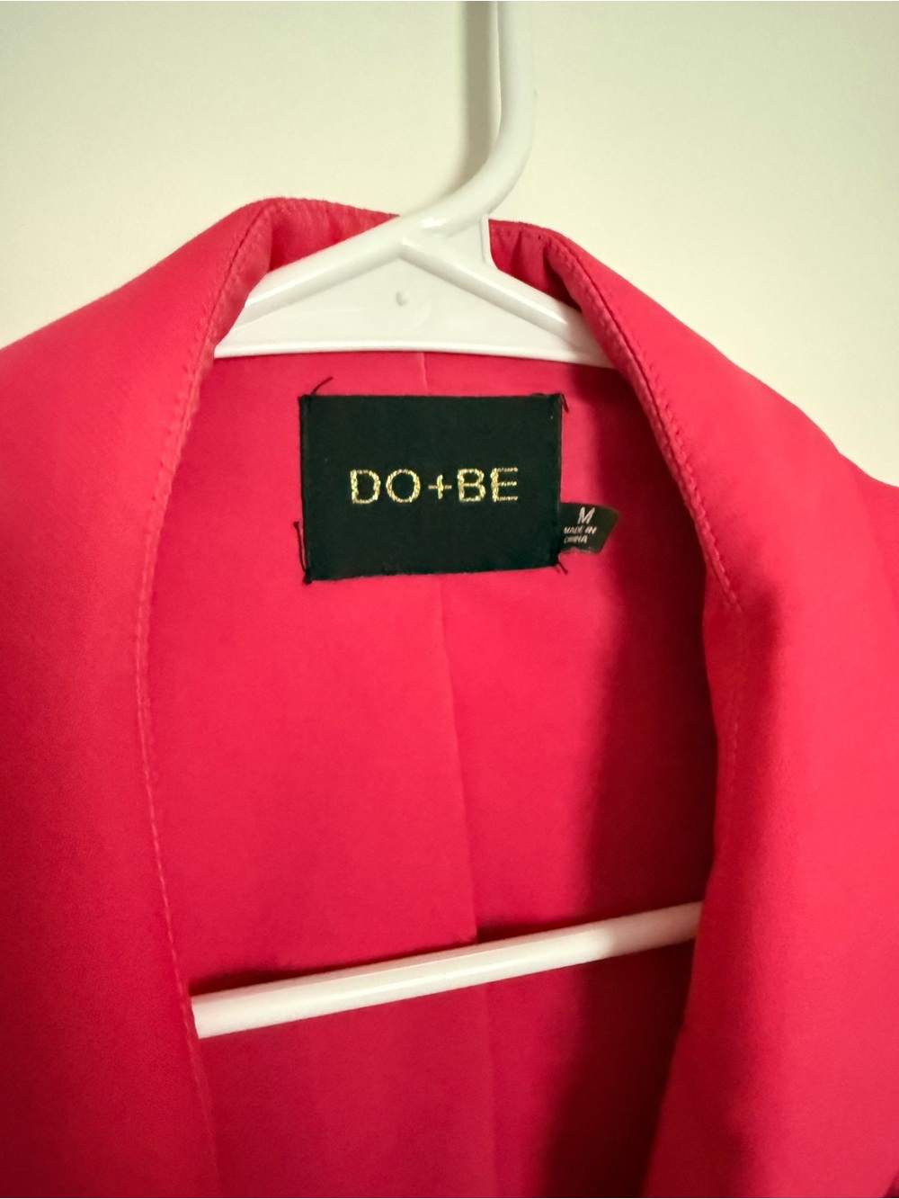 DO+BE Pink Double-Breasted Blazer Romper - Picture 5 of 5